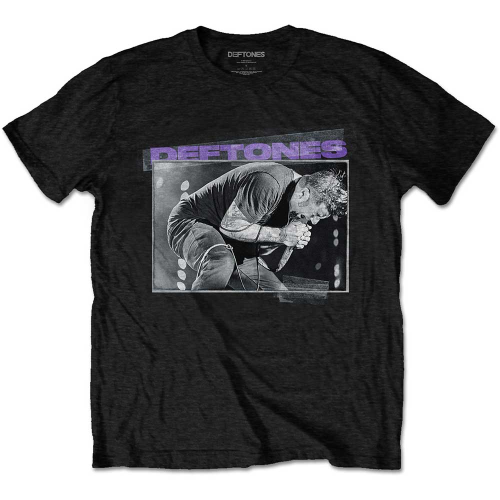 Image of Deftones Unisex T-shirt - Chino Live Photo Rock Off